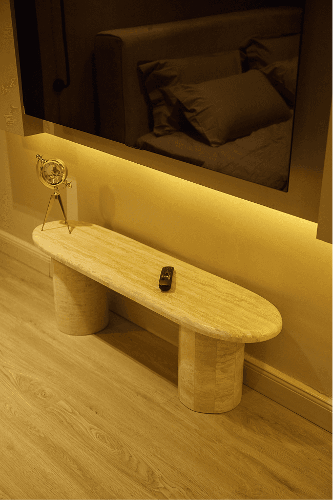 Project UB travertine console