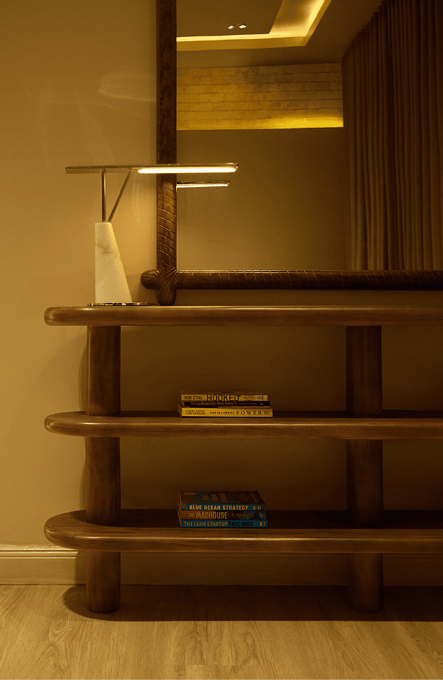 Project UB shelving detail