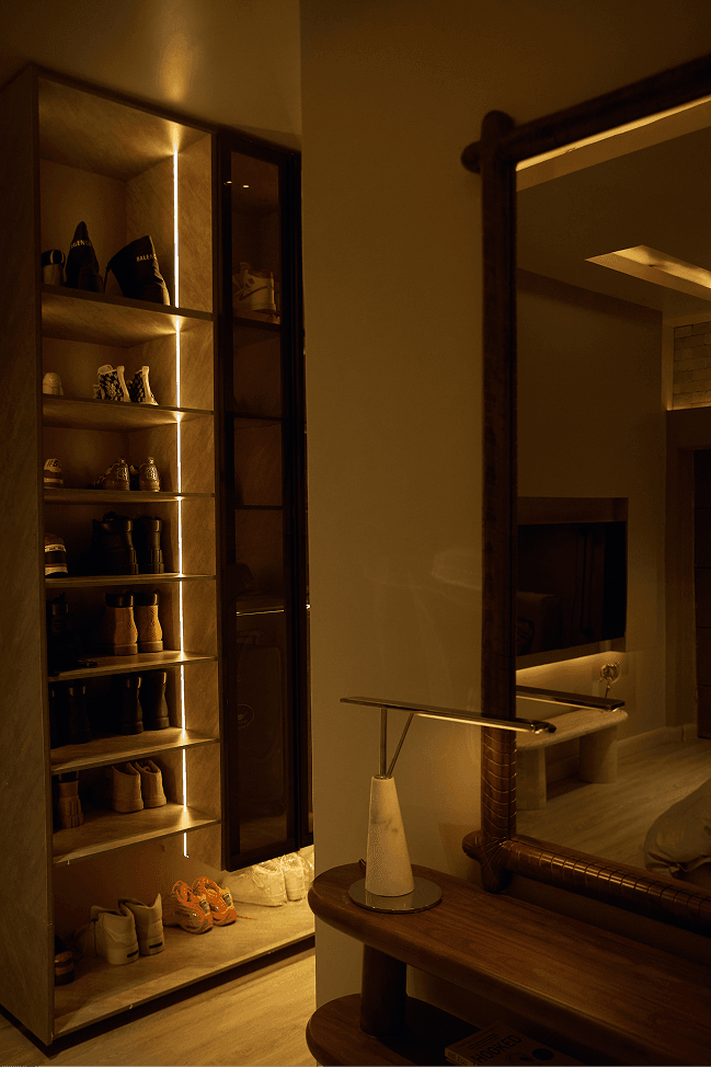 Project UB dressing area
